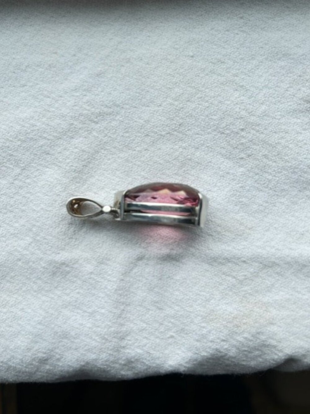 Kate King High Priestess Mystic Quartz Pendant Sterling Silver & Gold - Picture 3 of 4